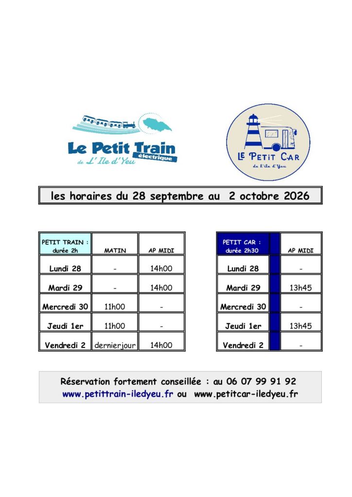 Planning hebdomadaire